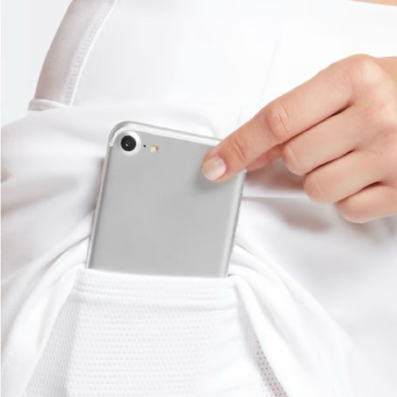 DSG Performance High Rise Momentum Skort White Built in short Sz XXL Active NWT - Picture 3 of 16